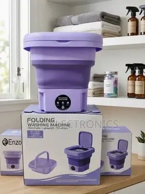 Portable Folding Mini Washing Machine. Designed for Convenience,