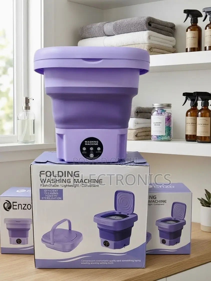 Portable Folding Mini Washing Machine. Designed for Convenience,