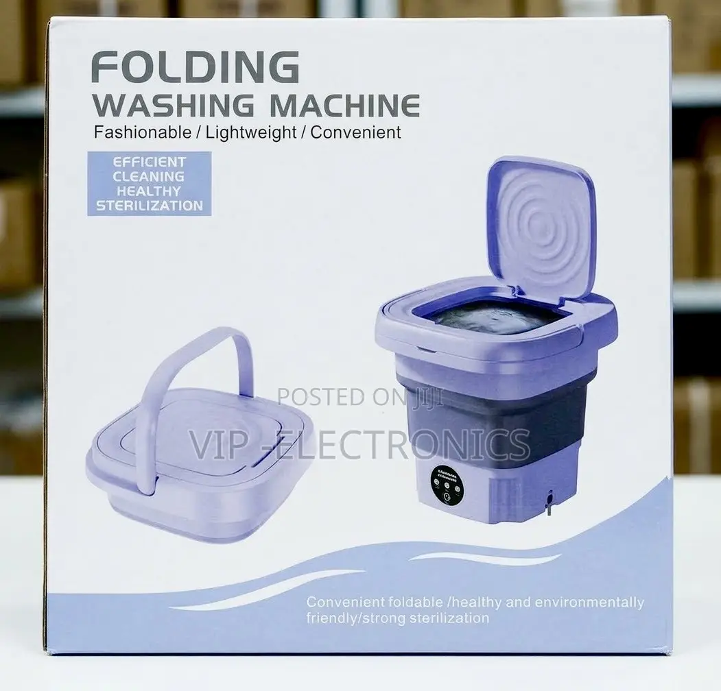 Portable Folding Mini Washing Machine. Designed for Convenience,
