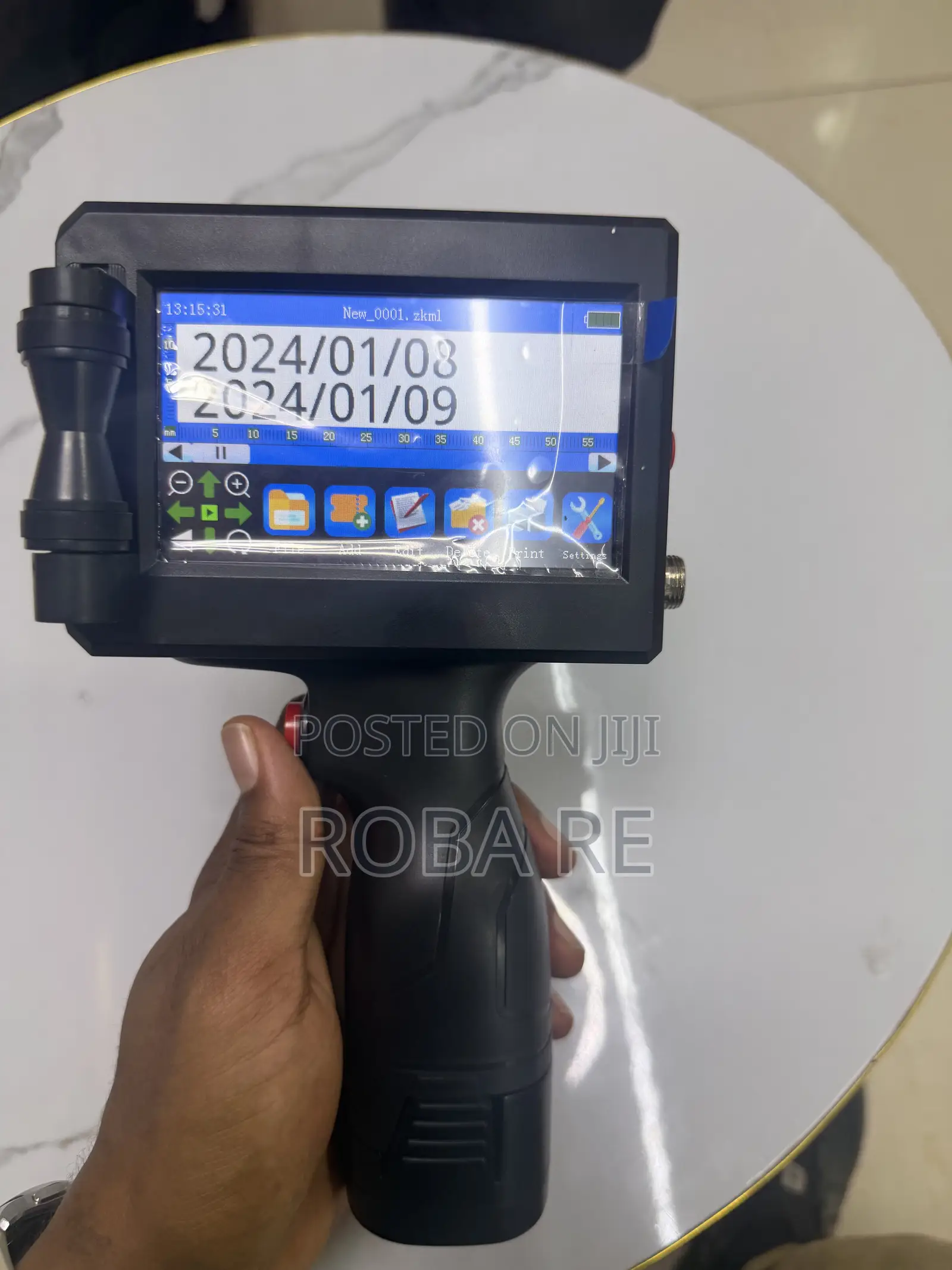 Hand Held Inkjet Printer