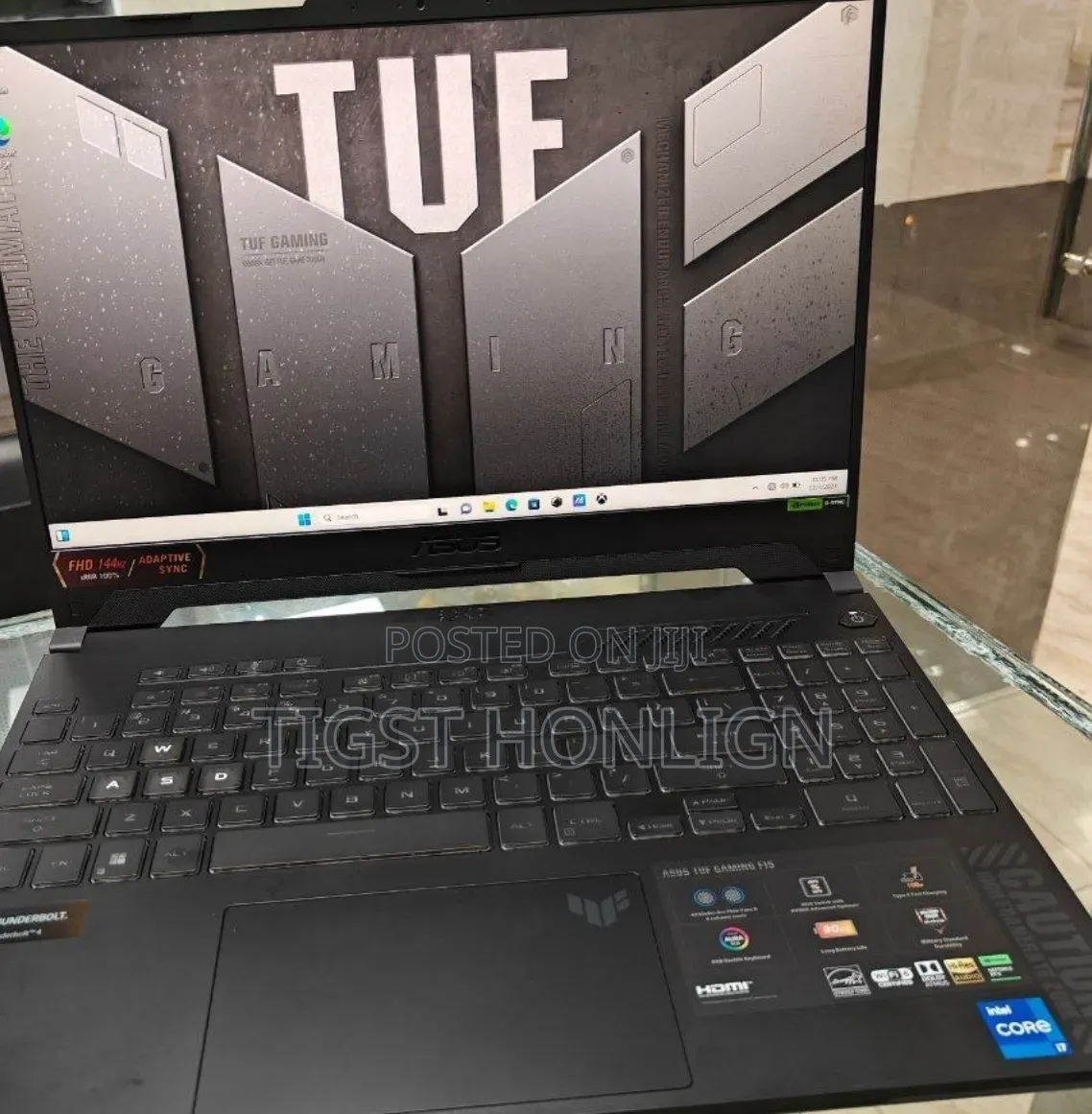 New Laptop Asus TUF Gaming A15 16GB Intel Core i7 SSD 1T