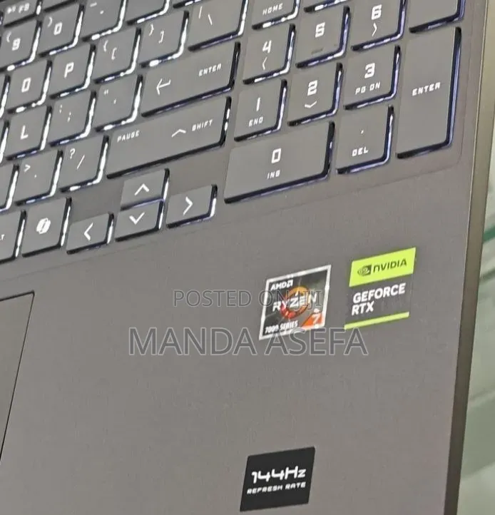 New Laptop HP Victus 15 16GB AMD Ryzen 7 SSD 512GB
