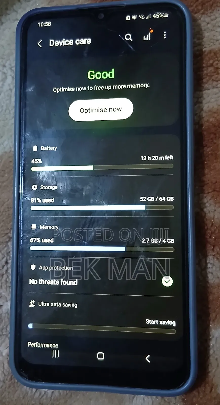 Samsung Galaxy M04 64 GB Black