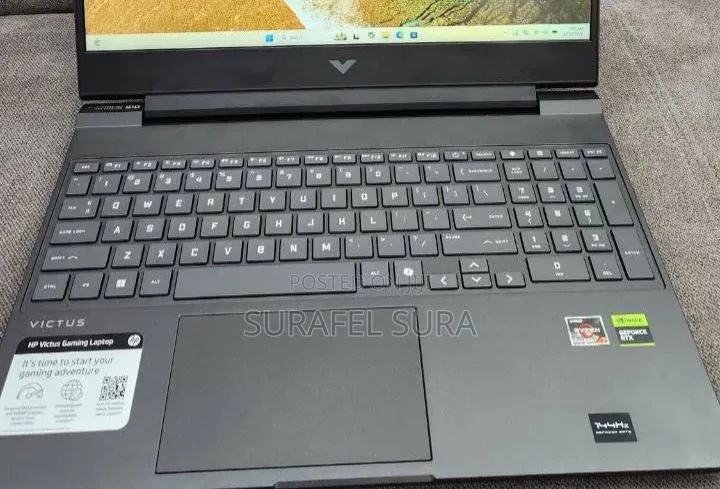 New Laptop HP Victus 16 16GB AMD Ryzen 7 SSD 1T