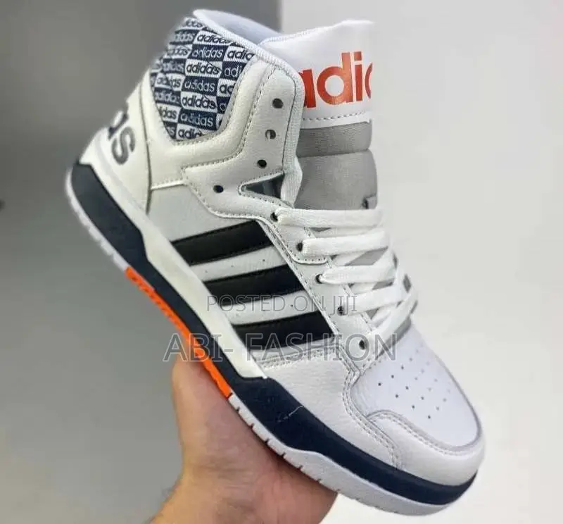 Adidas Neo Entrap Mid White/Blue | New Arrival Size 40, 41, 42, 43, 44