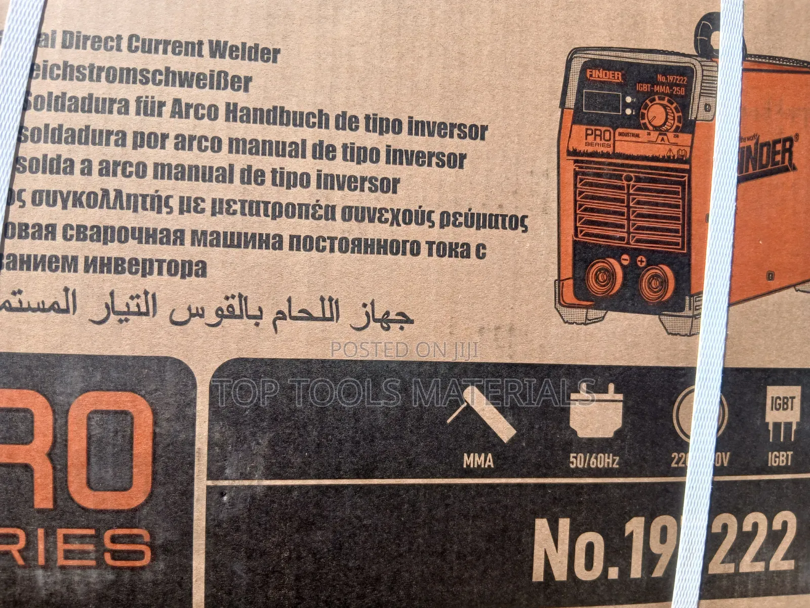፡Finder Pro Series IGBT-MMA-250 ( Electric Inverter Welding Machine.
