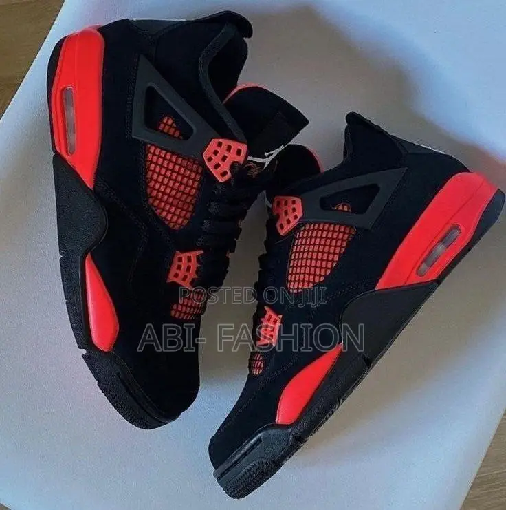 Air Jordan 4 Red Thunder | New Arrival | Size 40, 41, 42, 43, 44