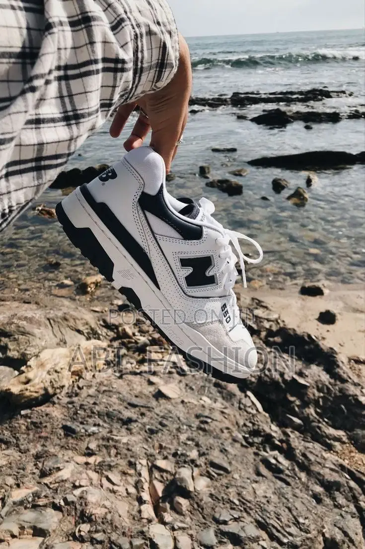 New Balance 550 Sea Salt Black | New Arrival | Size 40, 41, 42, 43, 44