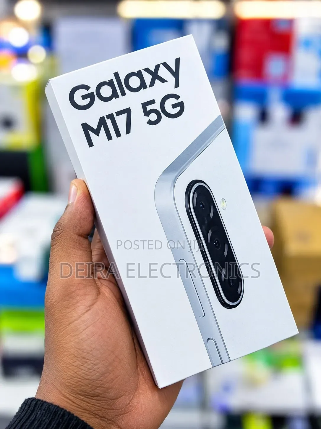 New Samsung Galaxy M17 5G 128 GB White