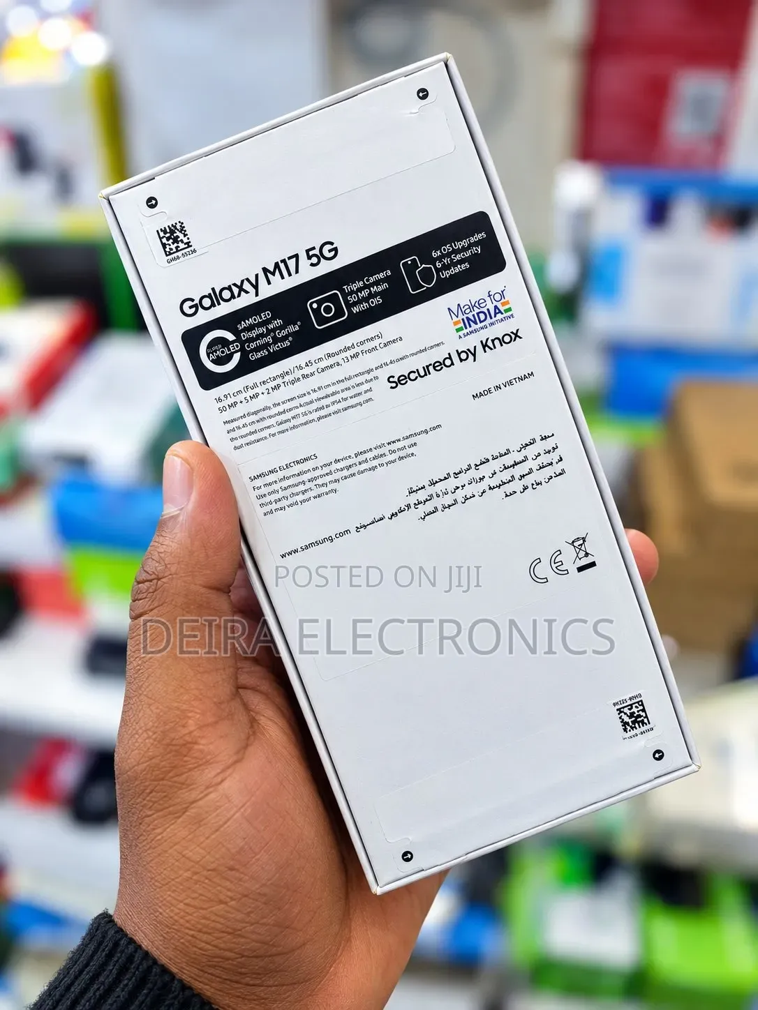 New Samsung Galaxy M17 5G 128 GB White