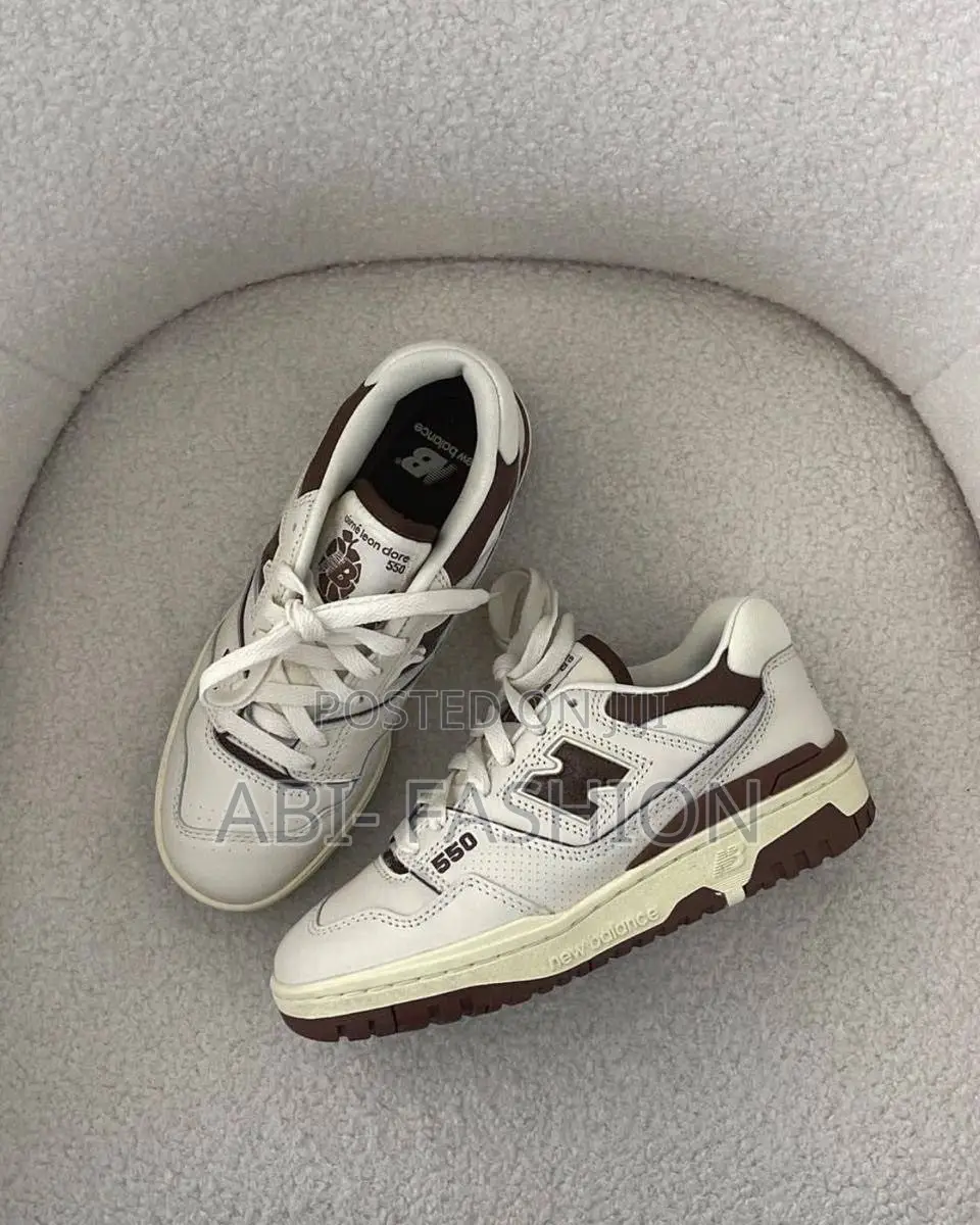 New Balance 550 Brown White | New Arrival | Size 40, 41, 42, 43, 44