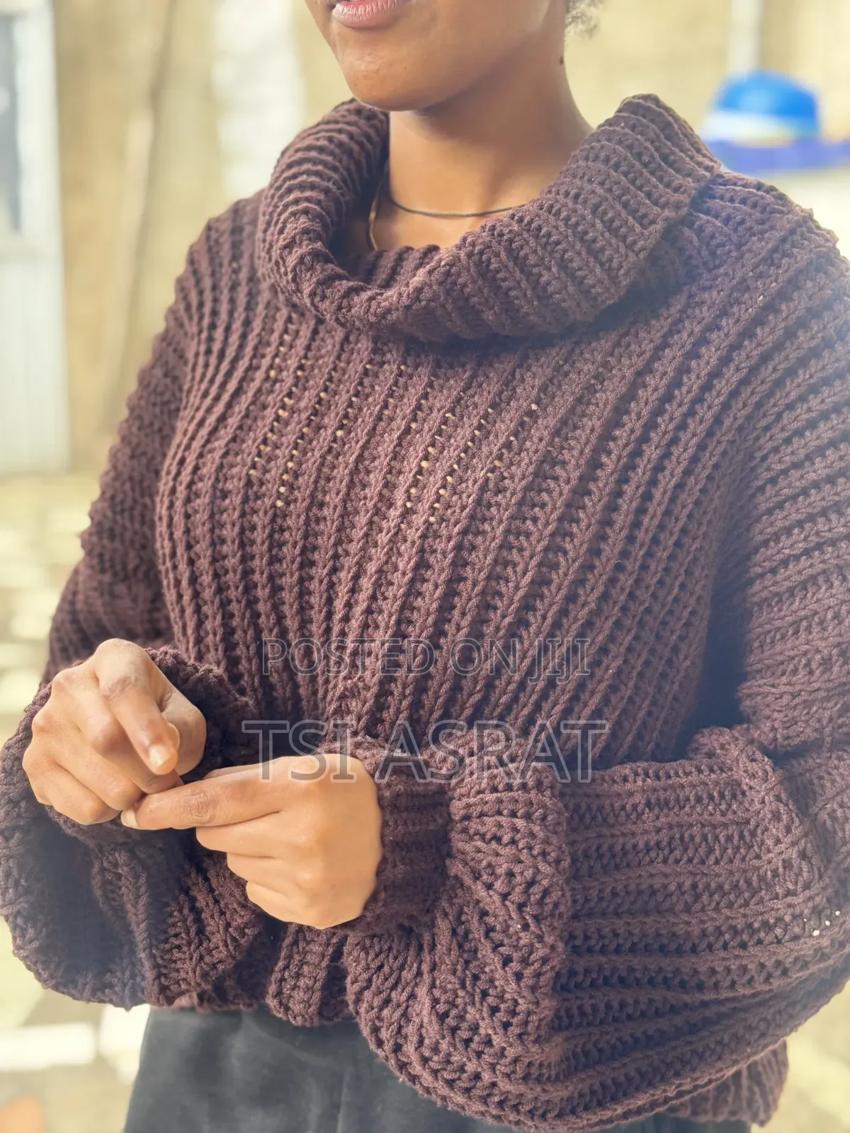 Cozy and Beauty in 1 Crochet Sweater From ENKUSERA