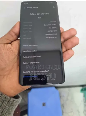 Samsung Galaxy S21 Ultra 5G 256 GB Black