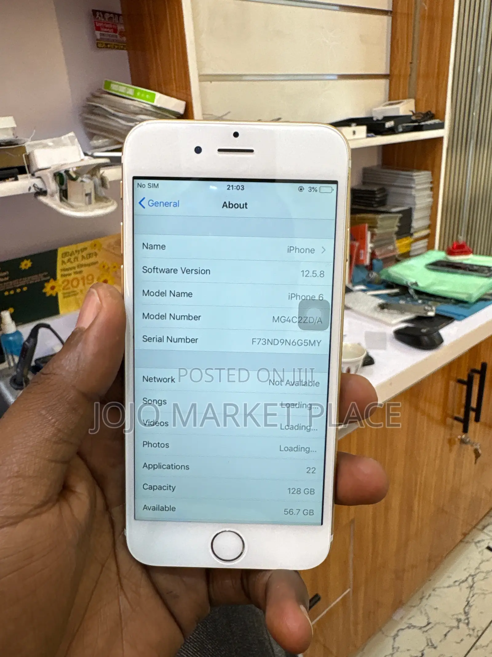 Apple iPhone 6 128 GB Rose Gold