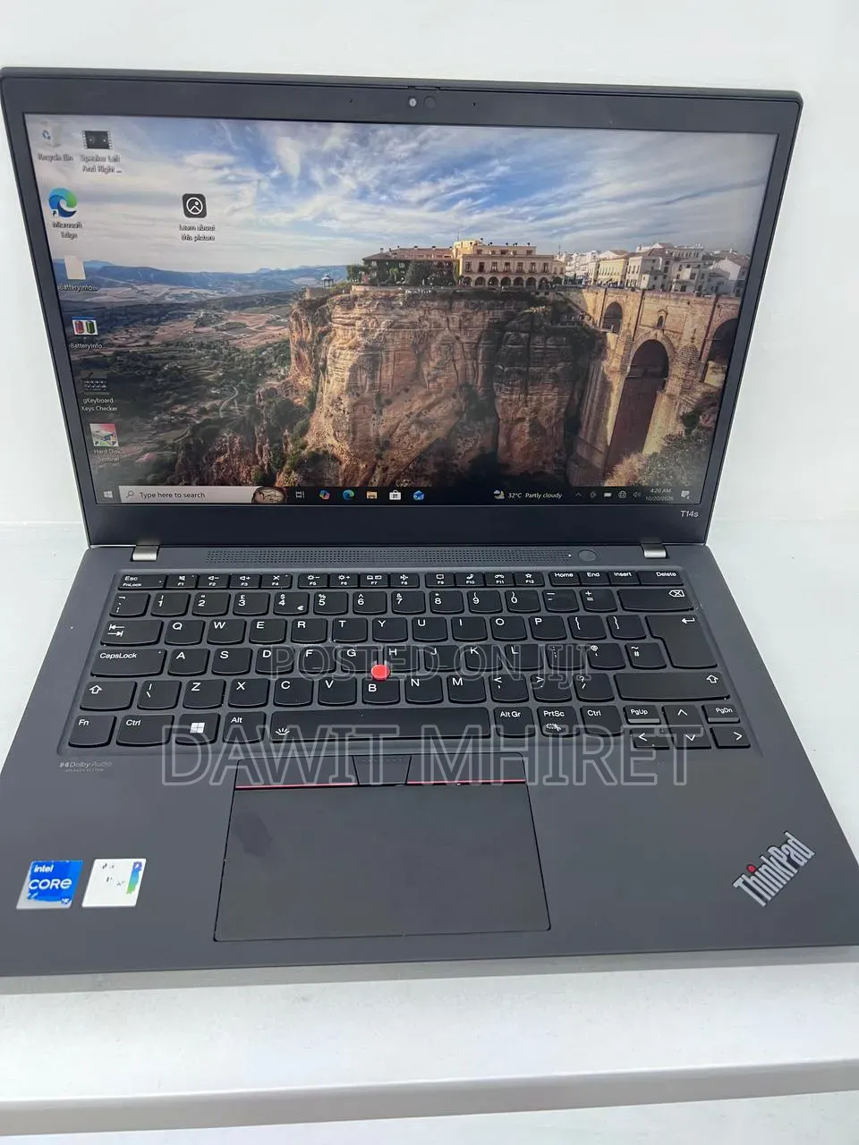 New Laptop Lenovo ThinkPad T14 16GB Intel Core i5 SSD 512GB