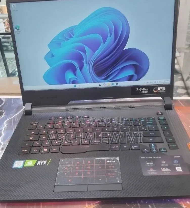 New Laptop Asus ROG Strix G15 16GB Intel Core i7 SSD 512GB