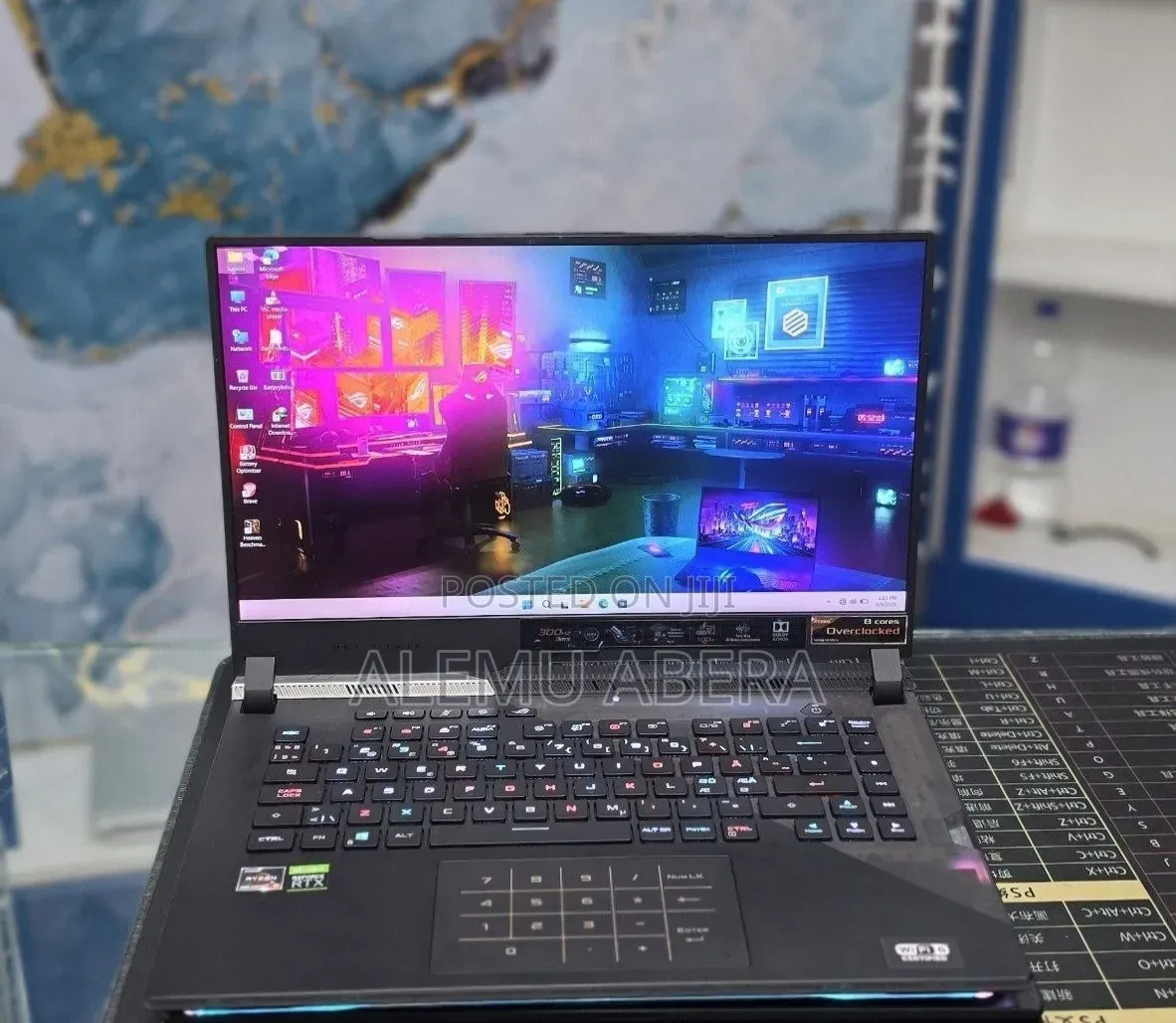 New Laptop Asus ROG Strix G15 G512 32GB AMD Ryzen 9 SSD 1T