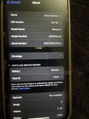 Apple iPhone X 256 GB Black