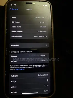 Apple iPhone X 256 GB Black