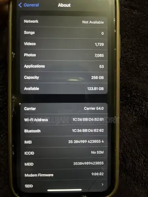Apple iPhone X 256 GB Black