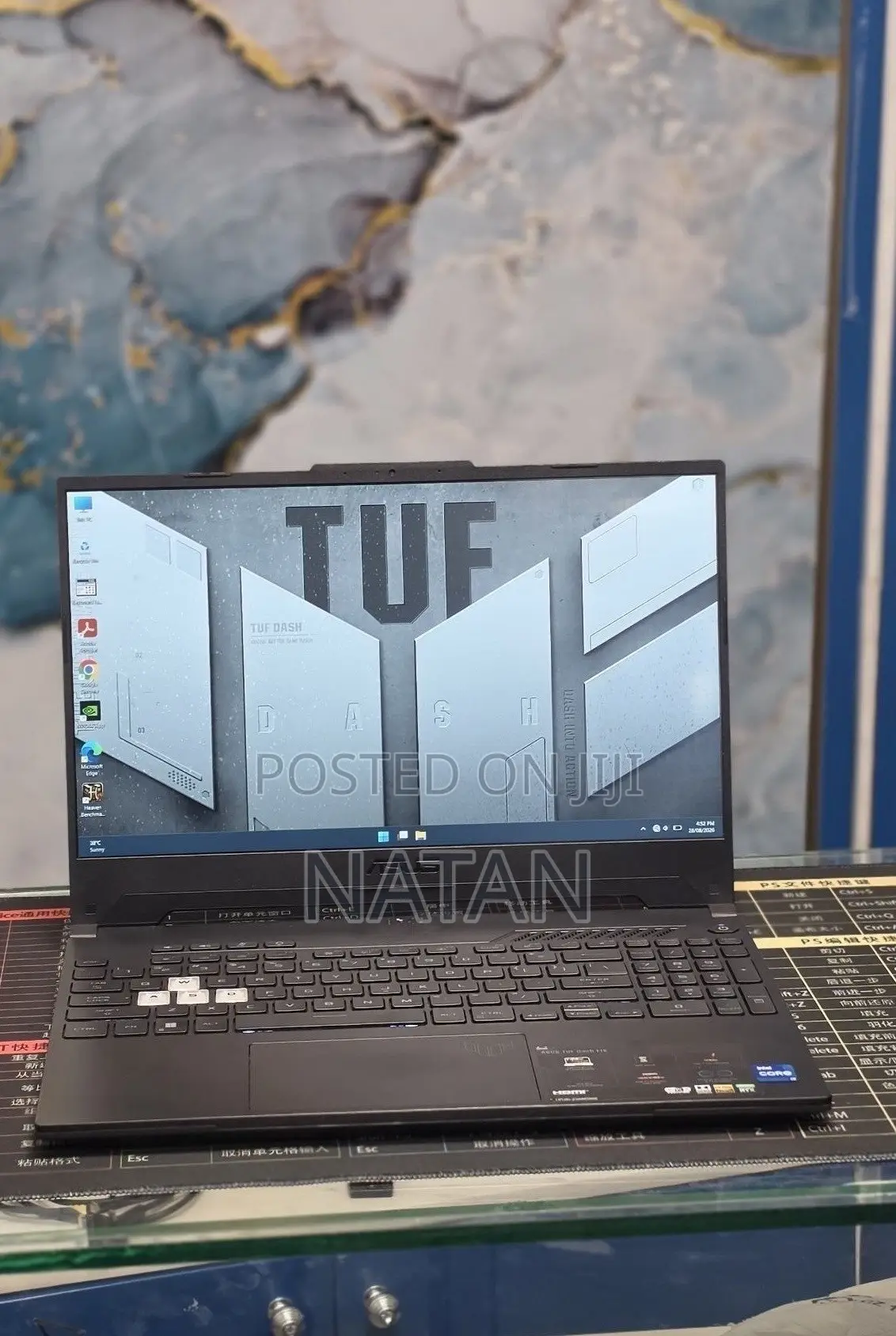 New Laptop Asus TUF Dash F15 16GB Intel Core i7 SSD 512GB