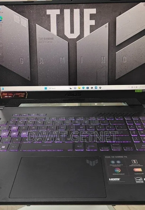 New Laptop Asus TUF Gaming A15 16GB Intel Core i7 SSD 512GB