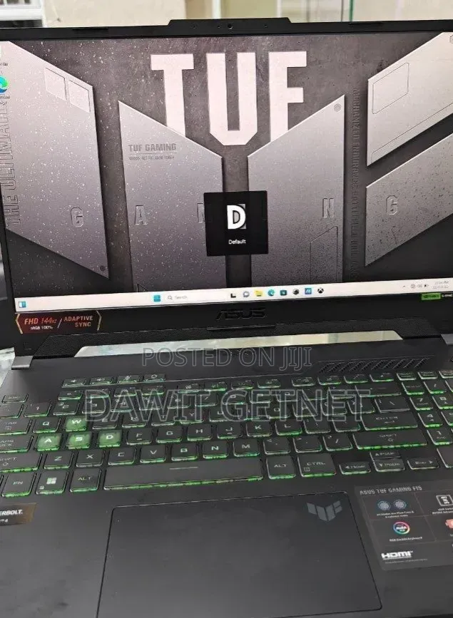 New Laptop Asus TUF Gaming A15 16GB Intel Core i7 SSD 512GB