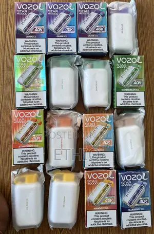 Vozol Star 40k Puffs Restock With 10 Flavours