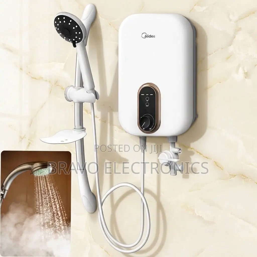  Midea Instant Shower Water Heater With Dc Pump!