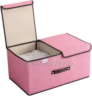 Dust Proof Foldable Storage Box የልብስ ማስቀመጫ