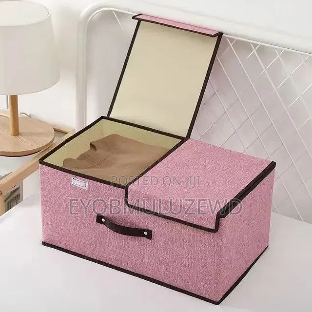 Dust Proof Foldable Storage Box የልብስ ማስቀመጫ