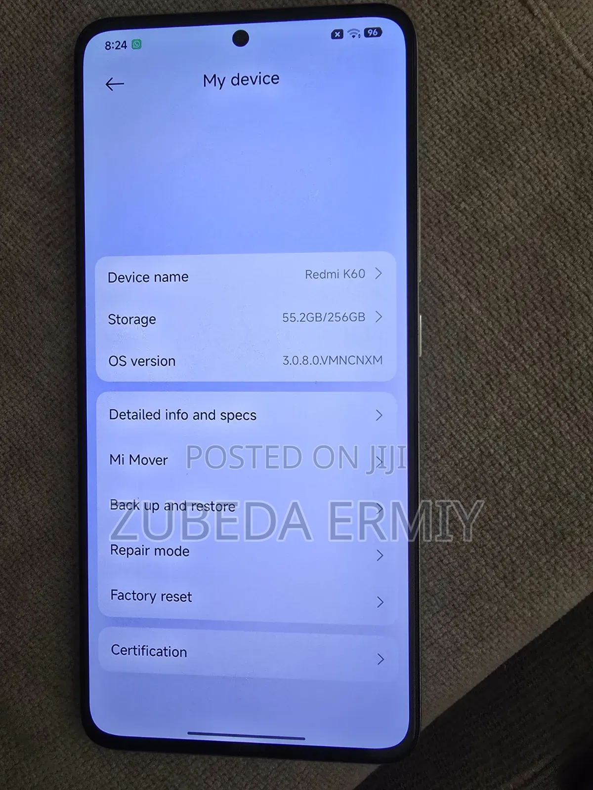 Honor X60 256 GB White