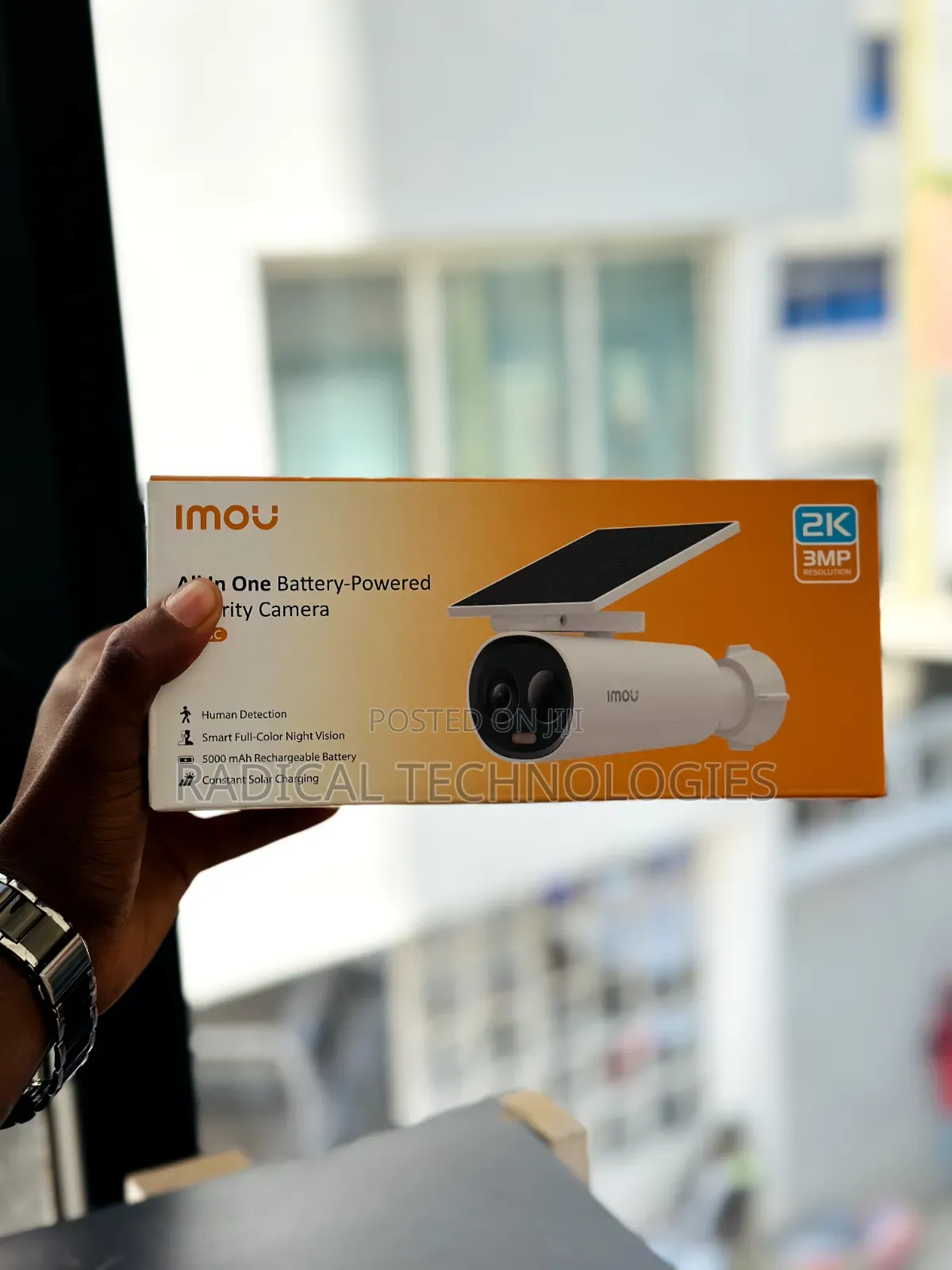 Imou Solar Outdoor With Battery Security Camera