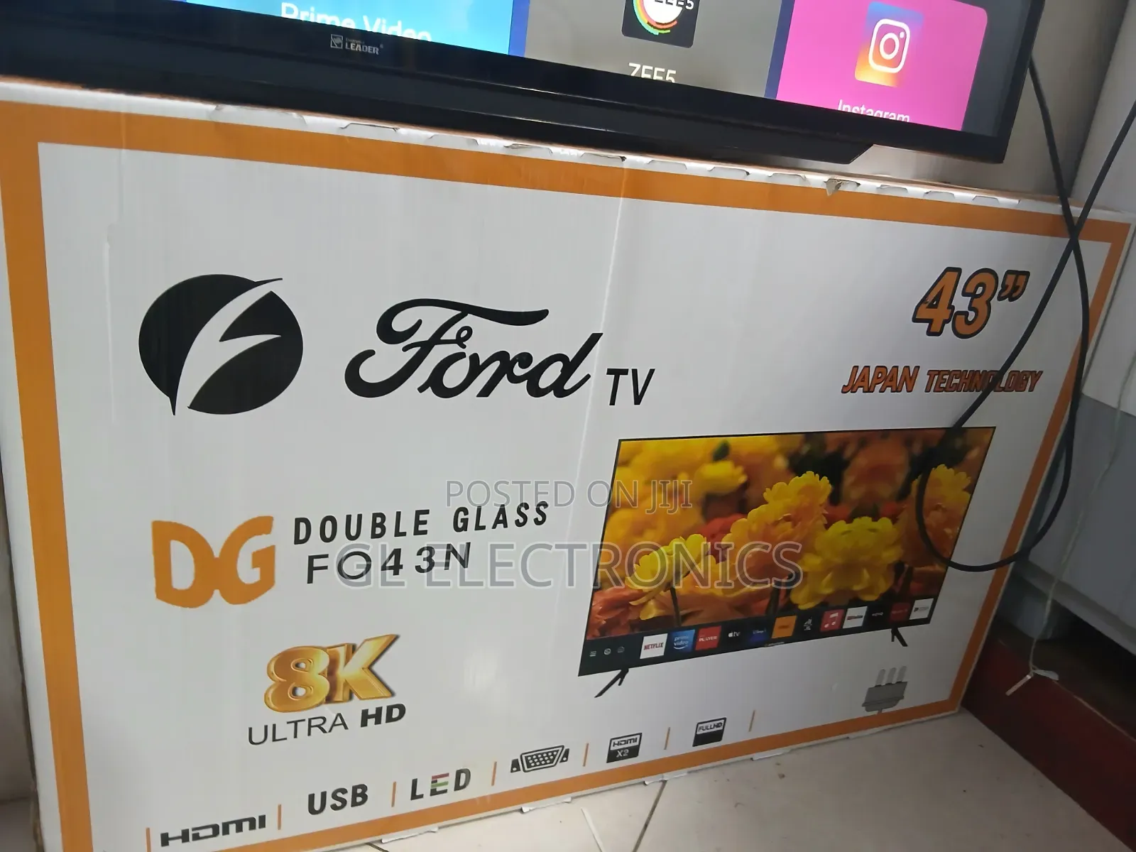 Ford TV 43 Inch Double Glass