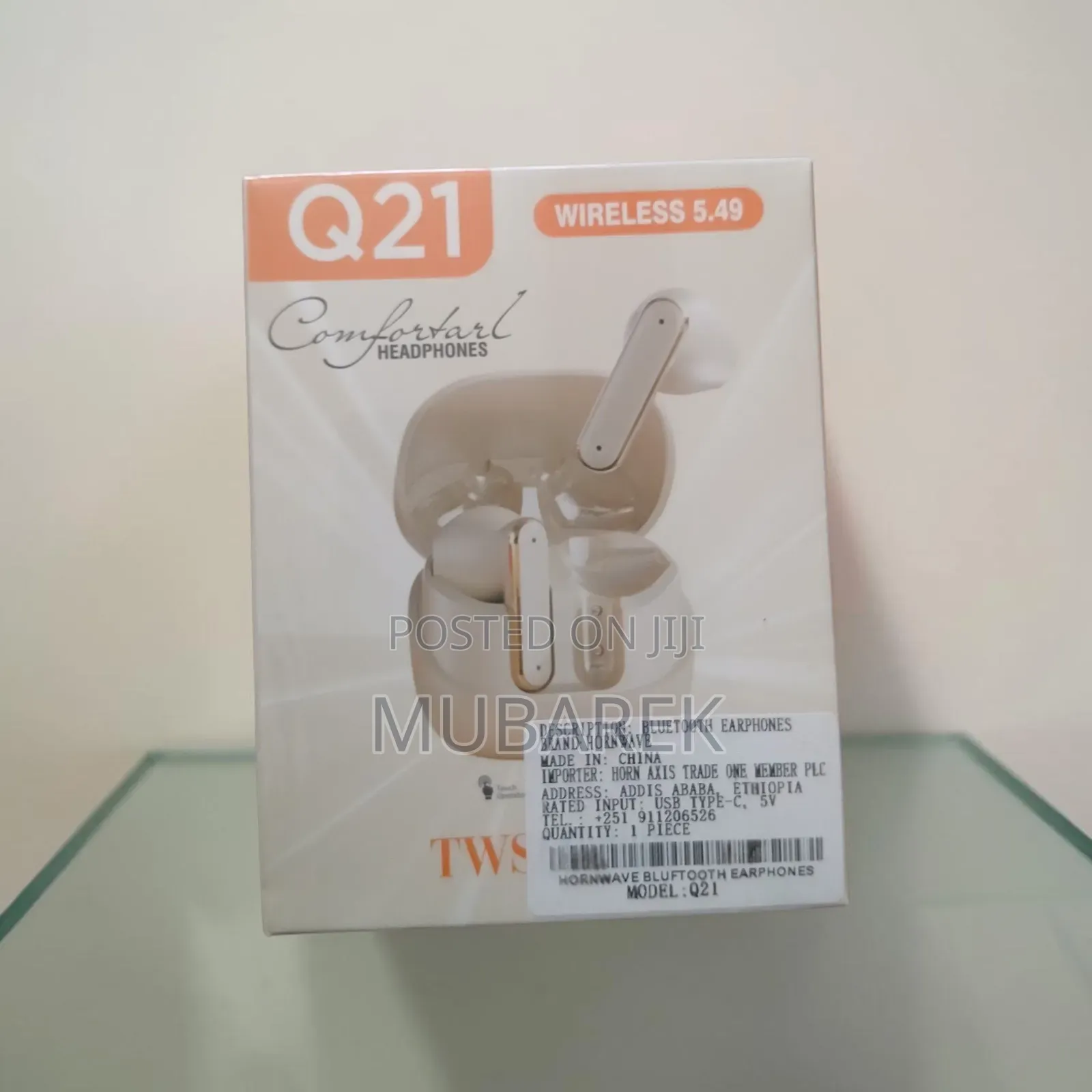Wireless 5.49 Q21 | سماعات أذن ذكية وعصرية