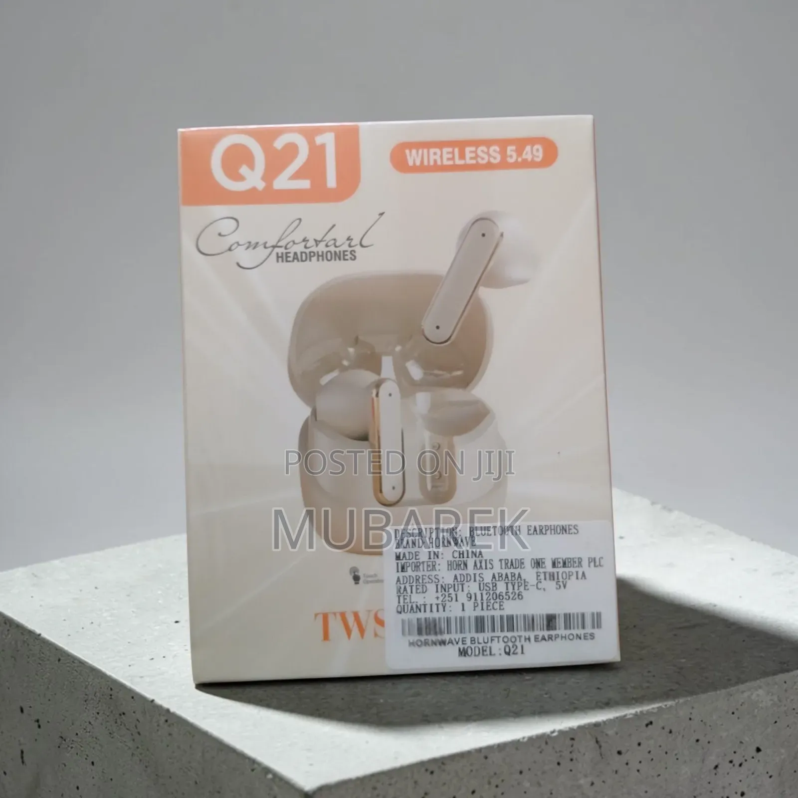 Q21 Bluetooth Earphones | سماعة لاسلكية جديدة