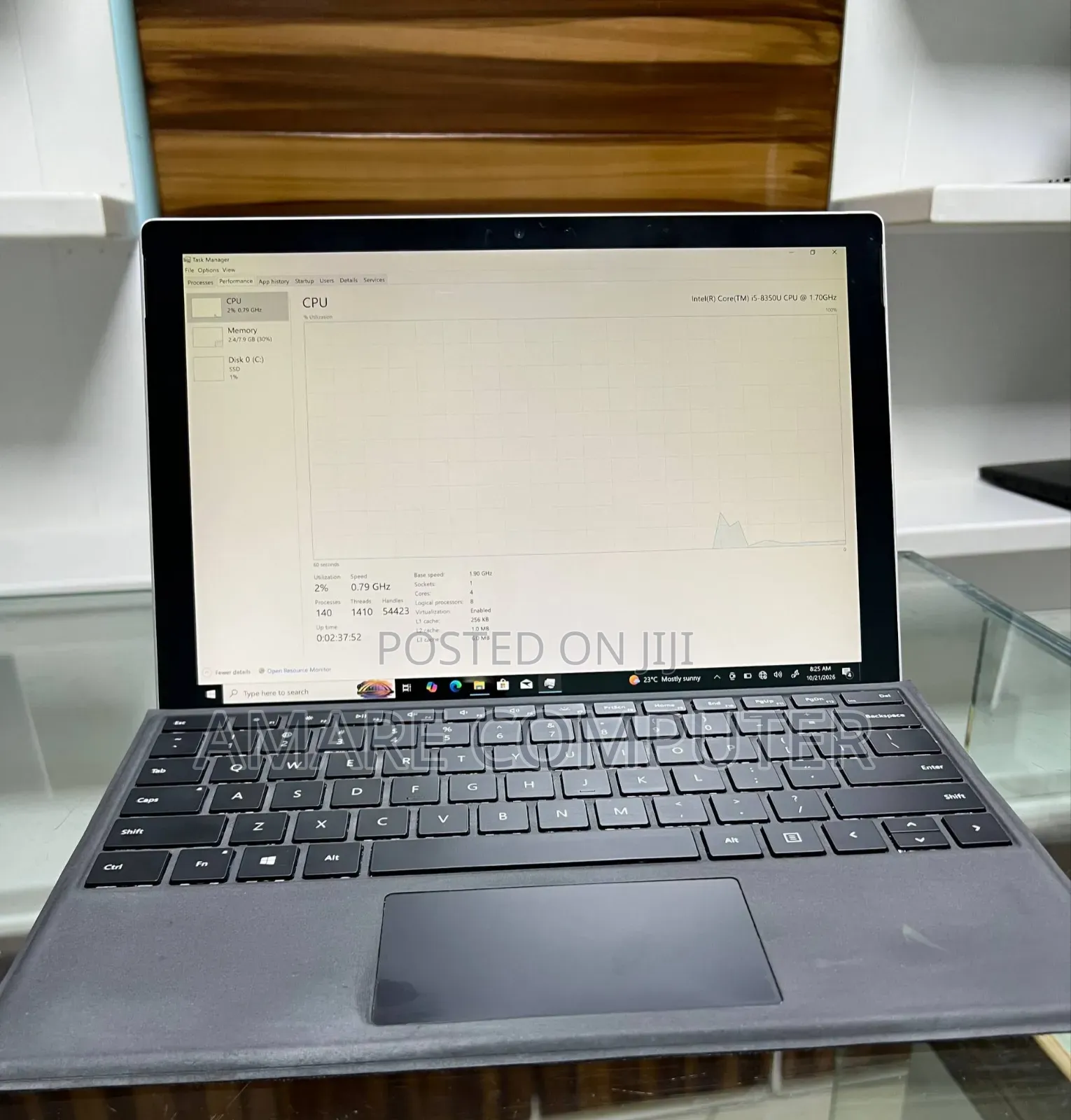 New Laptop Microsoft Surface Pro 6 8GB Intel Core i5 SSD 256GB