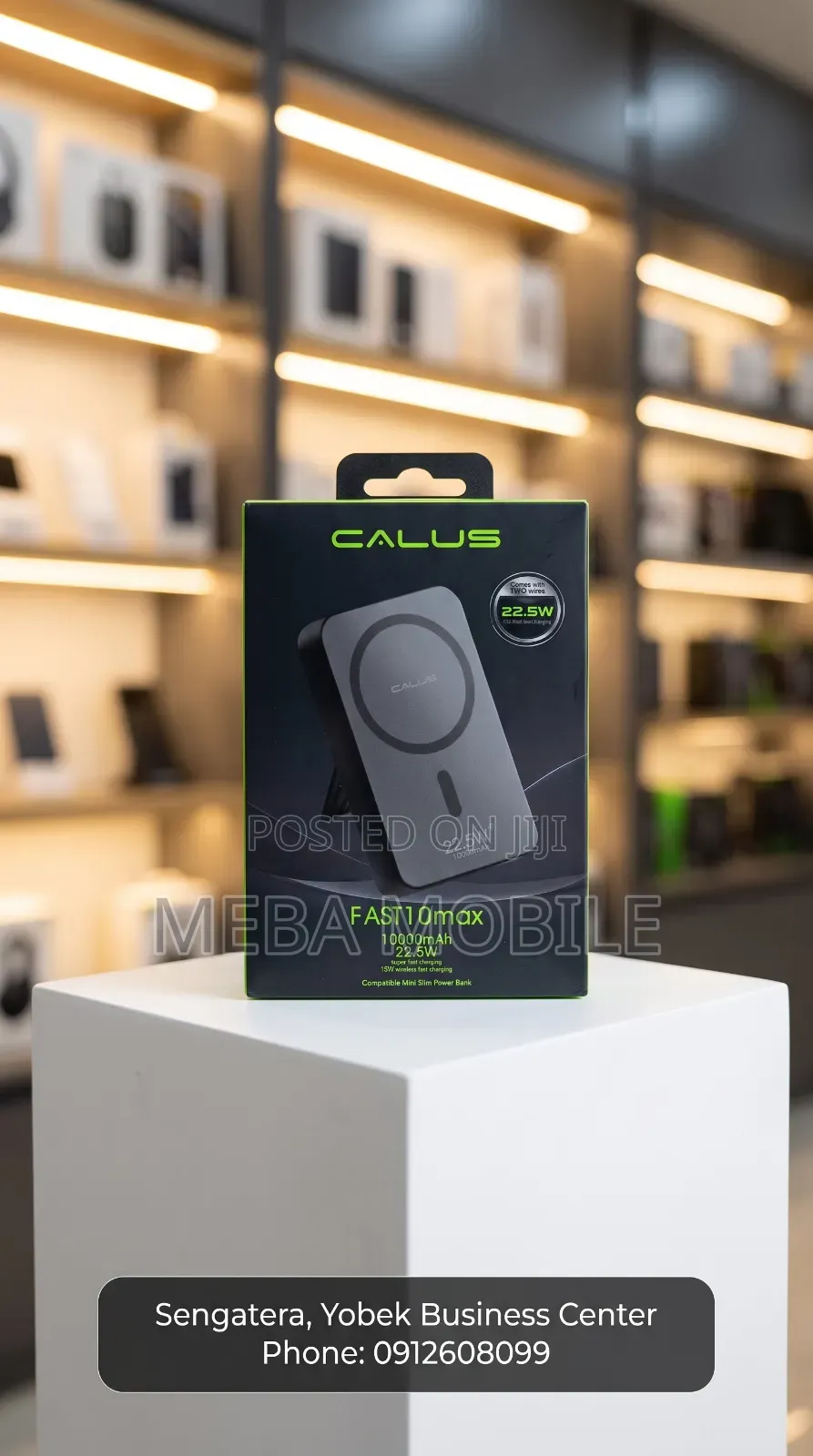 CALUS FAST10max 10000mAh Wireless Power Bank