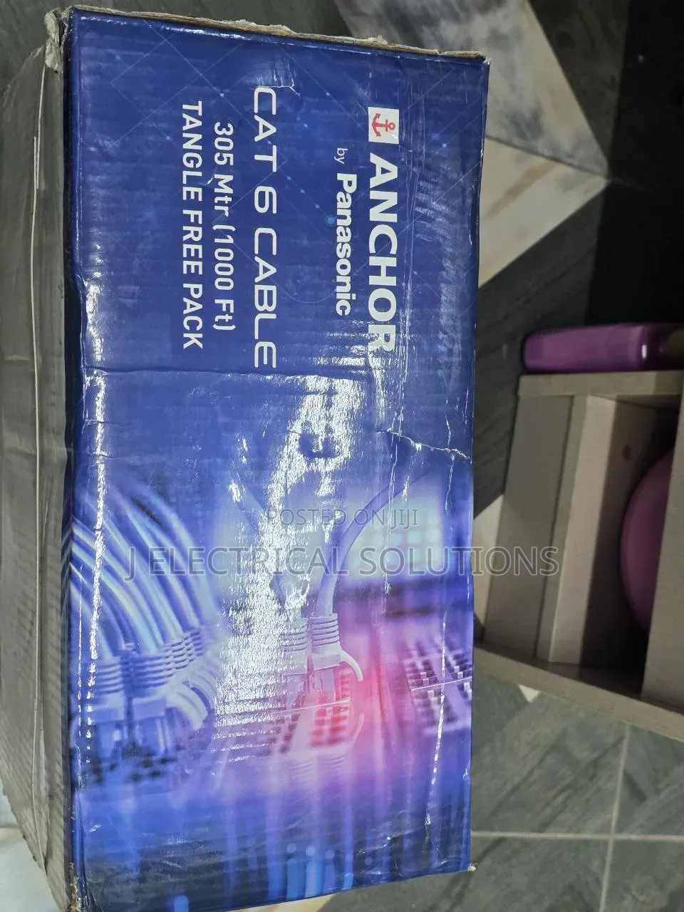 Original ANCHOR by Panasonic CAT6 UTP Network Cable