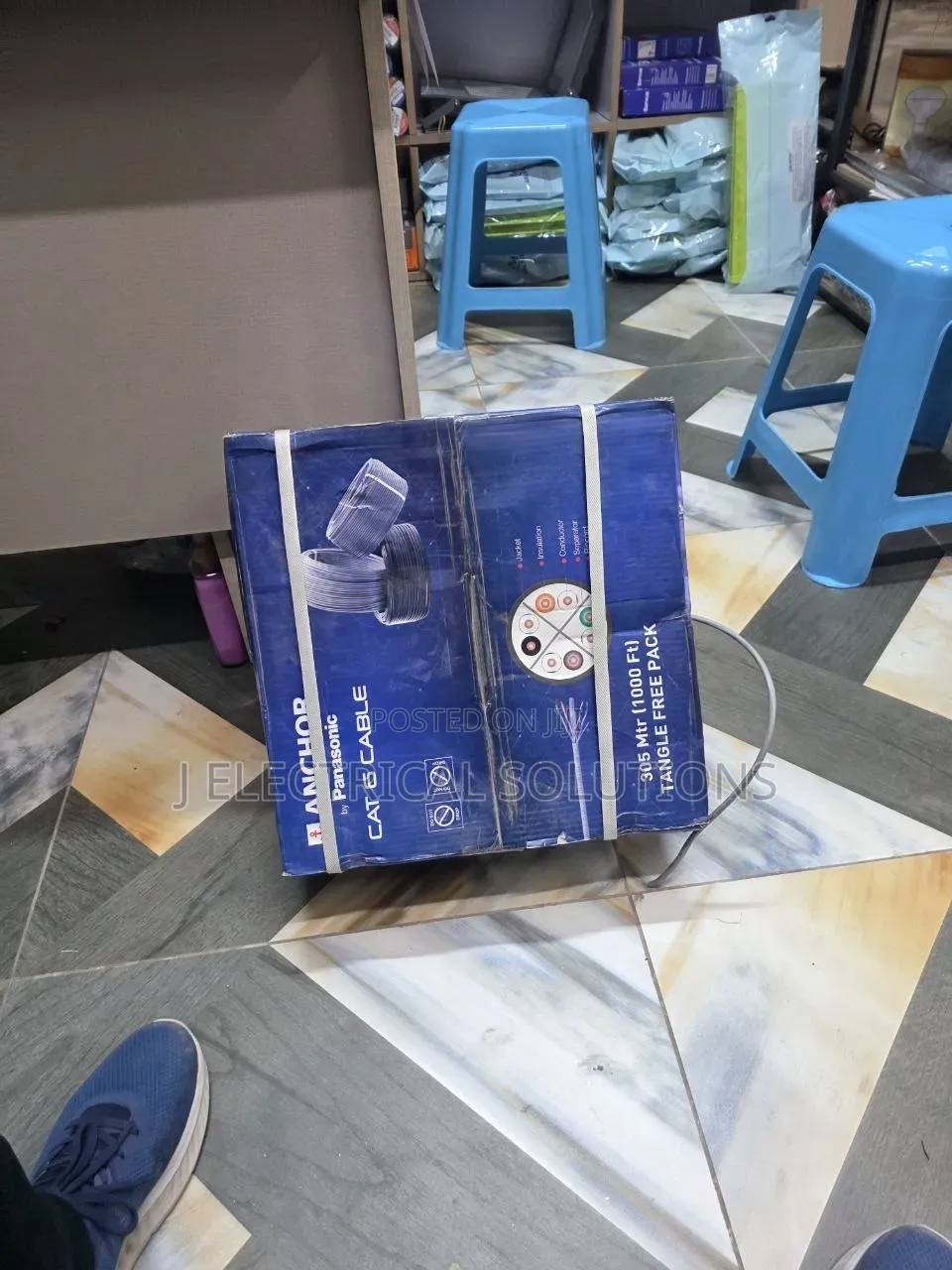 Original ANCHOR by Panasonic CAT6 UTP Network Cable