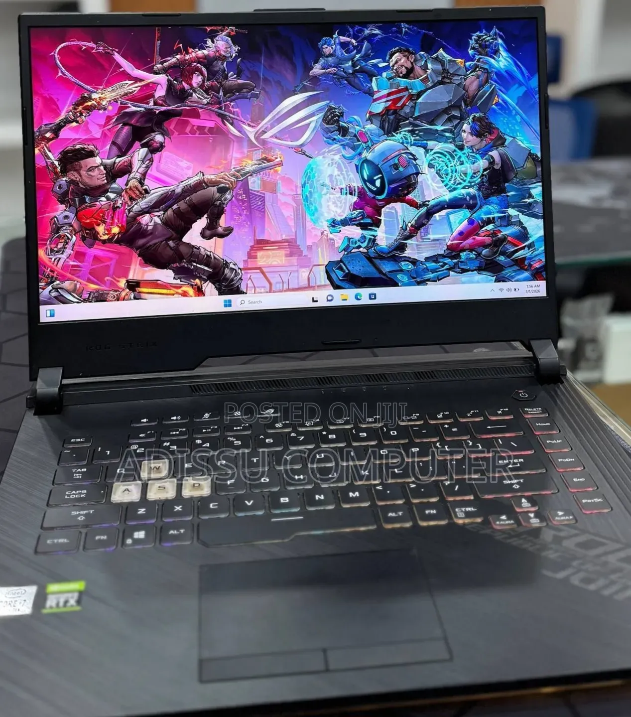 New Laptop Asus ROG Strix G15 16GB Intel Core i7 SSD 512GB