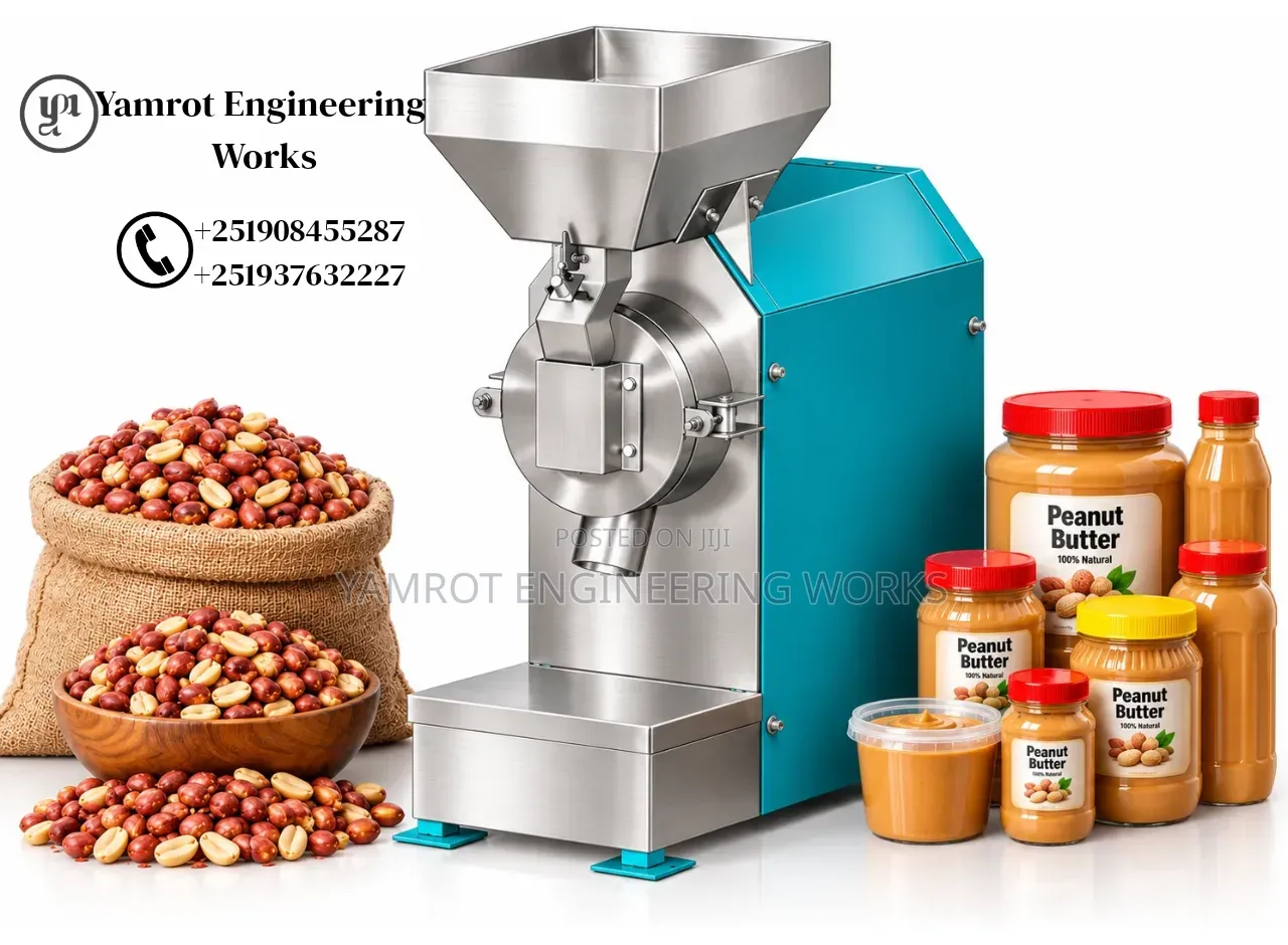የለውዝ ቅቤ ማምረቻ ማሽን/Peanut Butter Making Machine