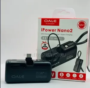 OALE Mini Power Bank, 5000 mAh, 22.5W Fast Charging
