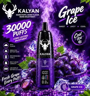 Kalyan Vape [Ice] Flavours 30,000 Puffs