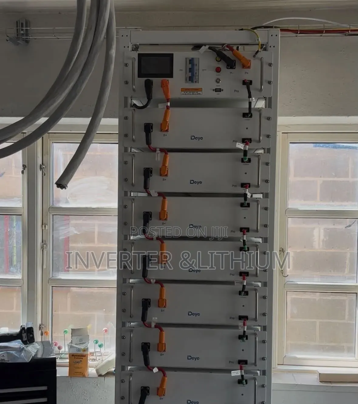 80kw Hybrid Inverter & 80kwh Lithium Ion Battery