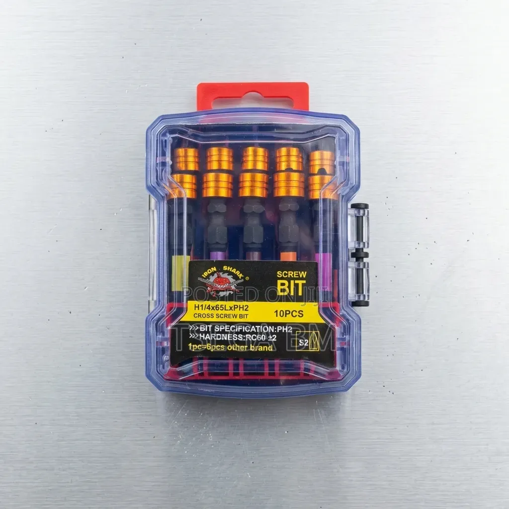 Ironshark 10Pcs Magnetic Tip PH2 Cross Screwdriver Bits