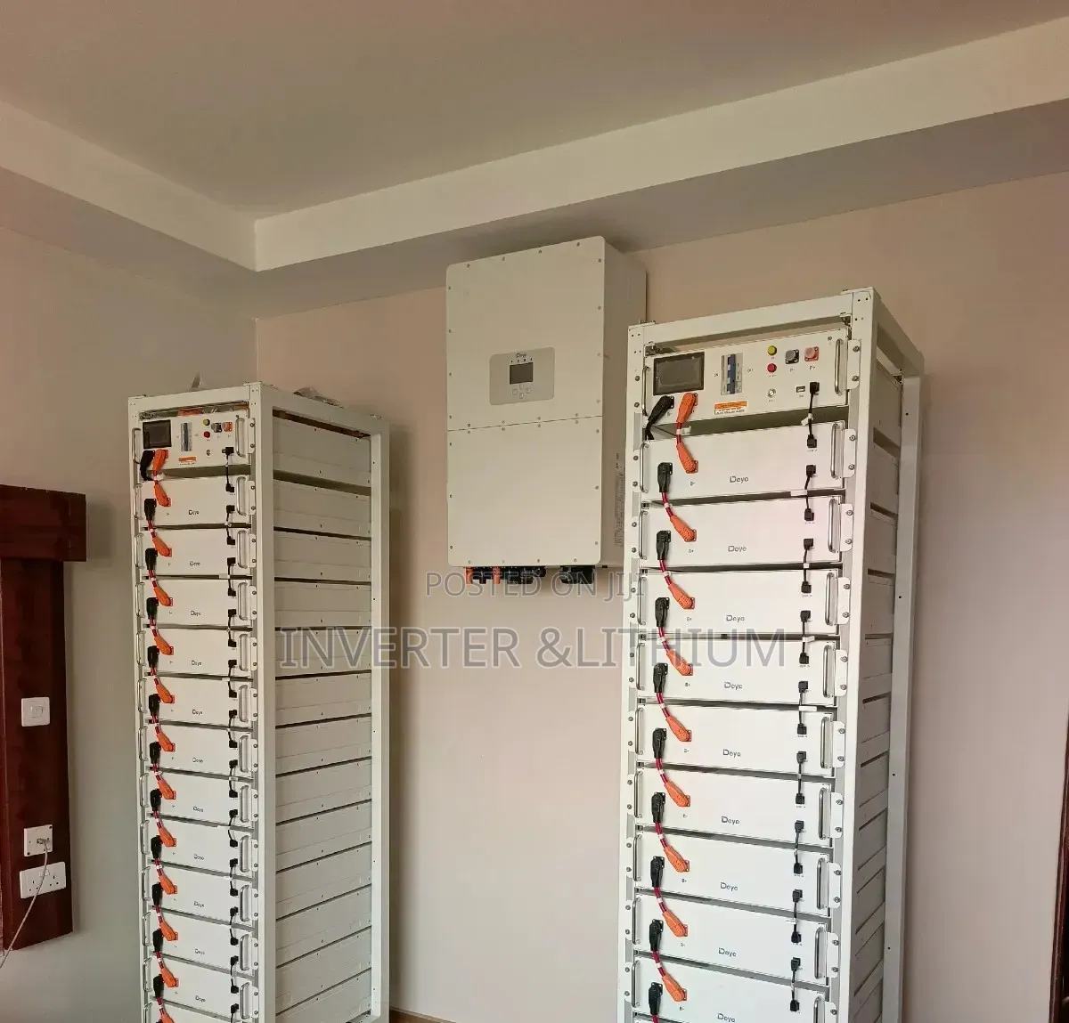 50kw Hybrid Inverter & 50kwh Lithium Ion Battery