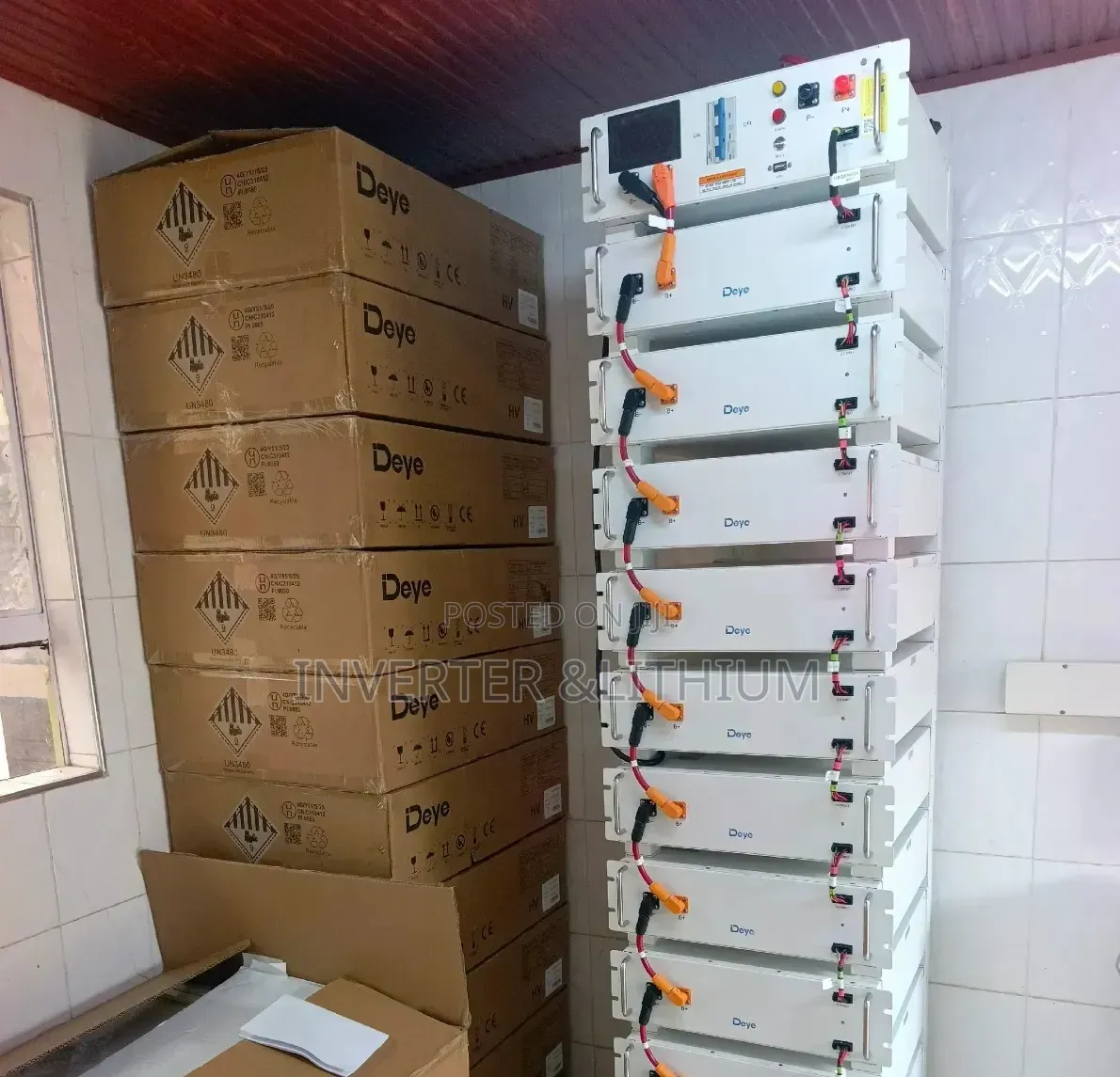 50kw Hybrid Inverter & 50kwh Lithium Ion Battery