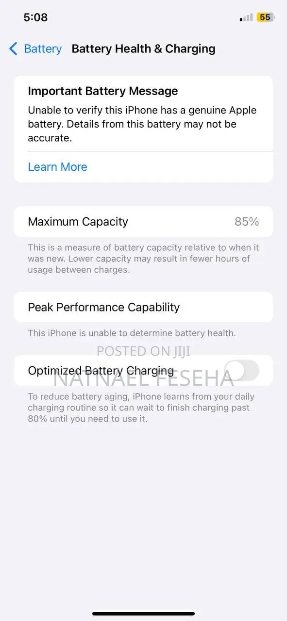 Apple iPhone 11 128 GB Black