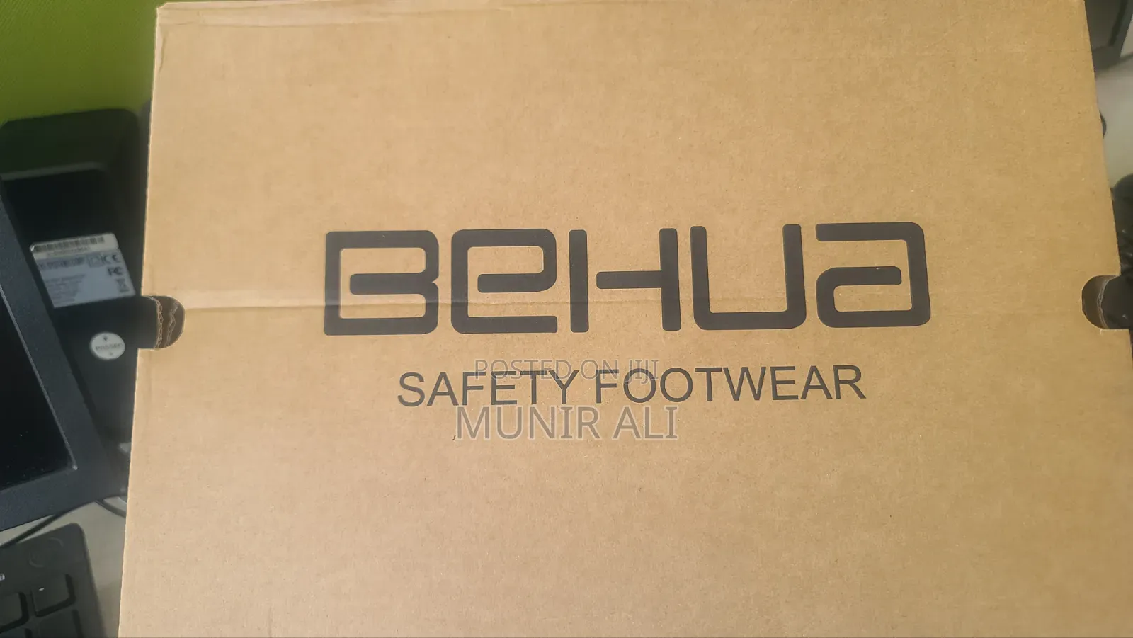 ሴፍቲ ጫማ Safety Shoes | Safety Behua | 8 Inche Browen